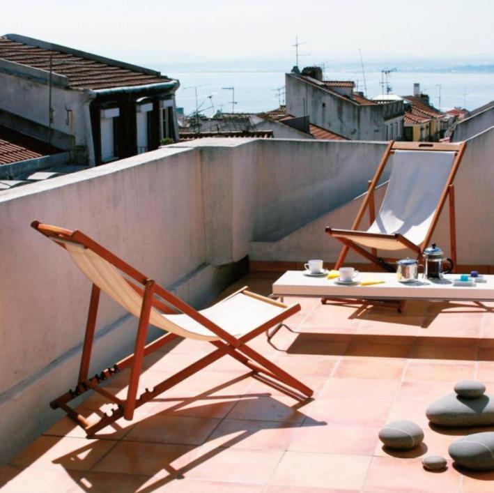리스본 Guestready - Rare Terrace Apt, Historic Center 아파트 외부 사진