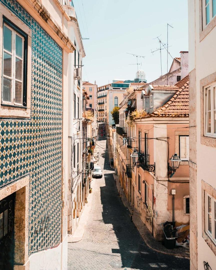 리스본 Guestready - Rare Terrace Apt, Historic Center 아파트 외부 사진